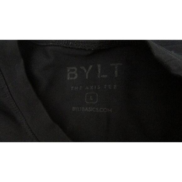 Bylt Lot of 4 Large The Axis Tee Short Sleeve Crew Black Navy Gray White Nice - Picture 13 of 16